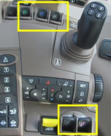 E- SCV controls on CommandARM© controls