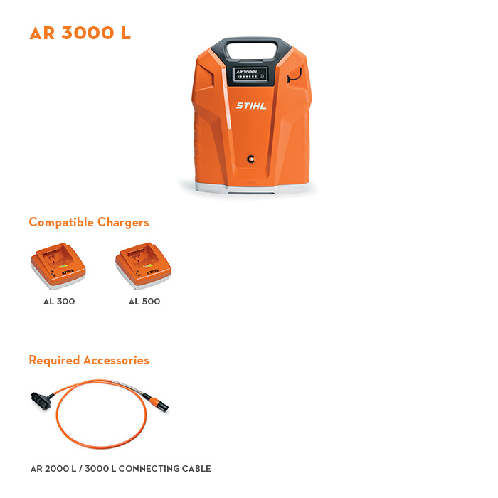Alternate Image of AR 3000 L Backpack Battery